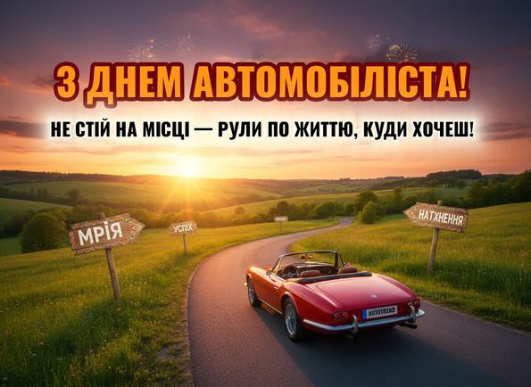 26/10/2025 З Днем автомобіліста!