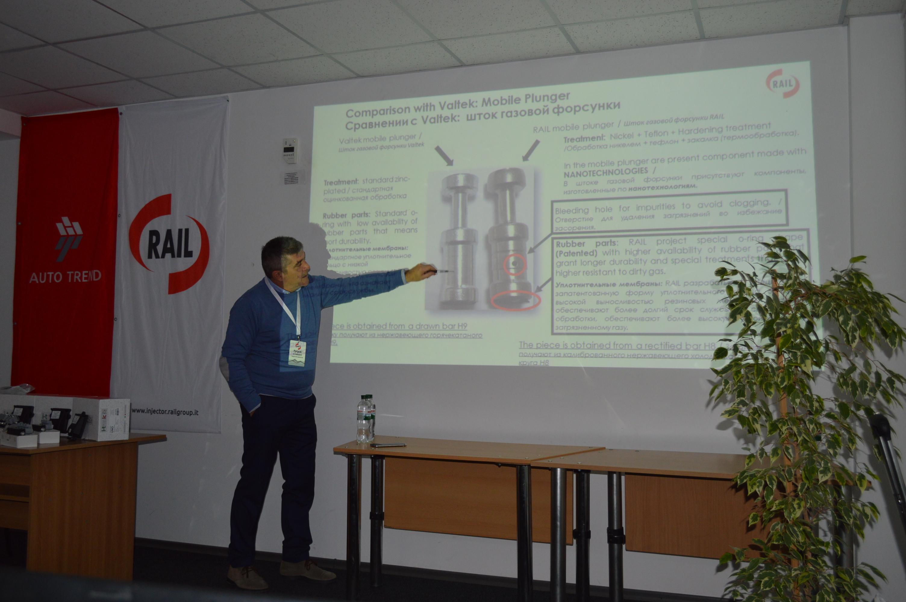 Семинар гбо «Форсунки RAIL – готовые решения во всех категориях» в г. Львов